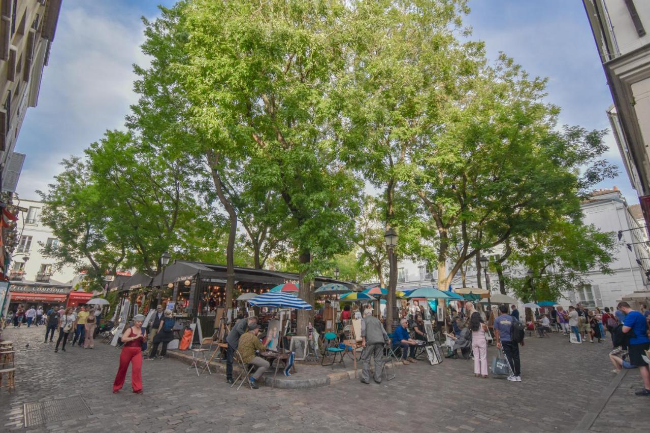 T1 Prestige Paris Montmartre Apartment Bagian luar foto